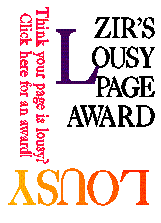 The Lousy Award  ^^;;